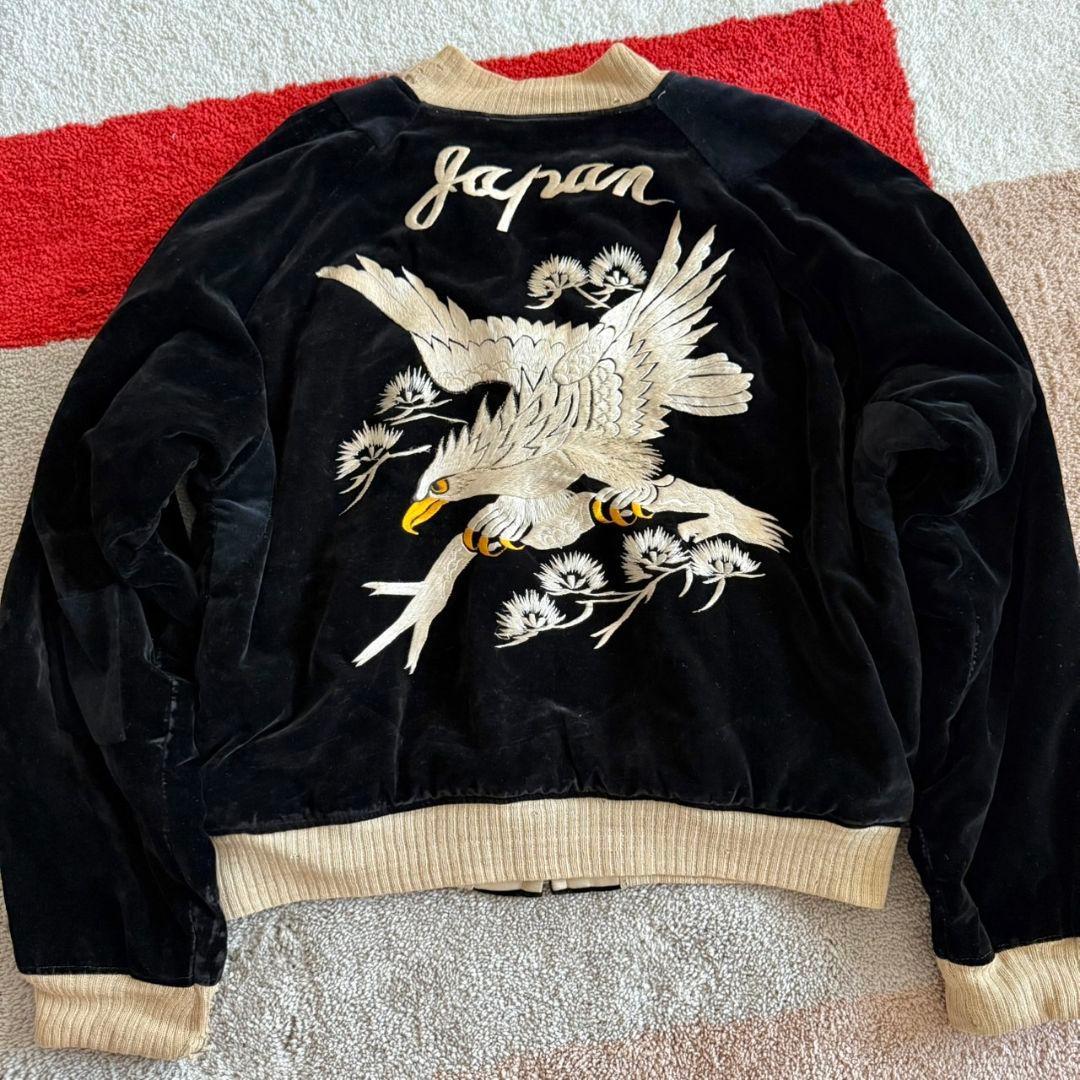 50s ヴィンテージ スカジャン 別珍 souvenir jacket