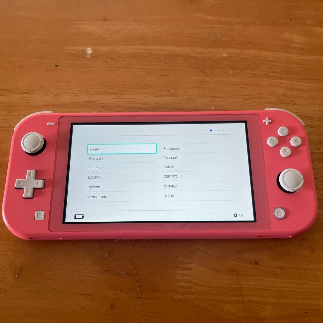 Nintendo Switch Lite 本体　ピンク