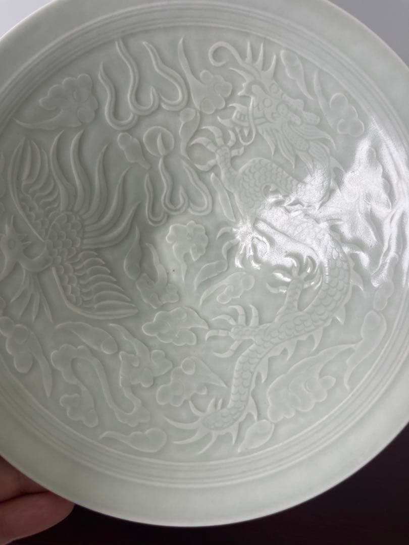 中国陶磁器　湖田窑薄胎　鉢　大碗　骨董品