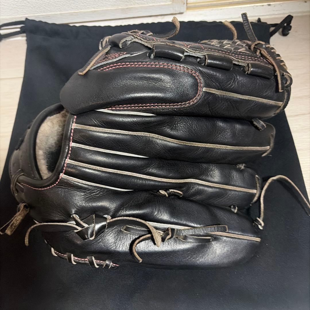 チアキ CHIAKI 硬式グローブ FK1-01-BLK 左投げ