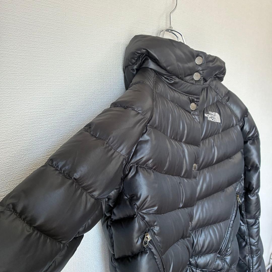 美品 THE NORTH FACE ショート丈ダウン 黒 S