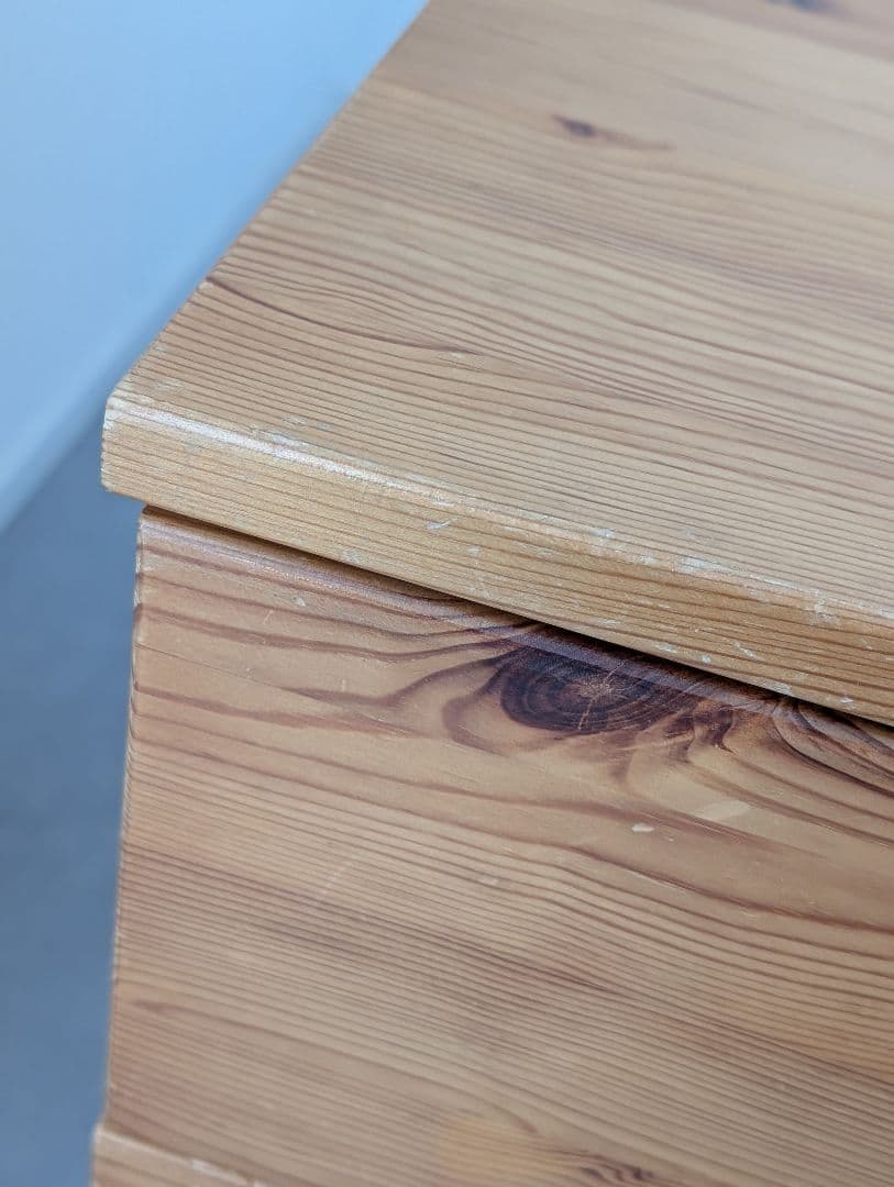 USED/無印良品 廃盤 パイン材 2段チェスト MUJI 北欧 デンマーク製