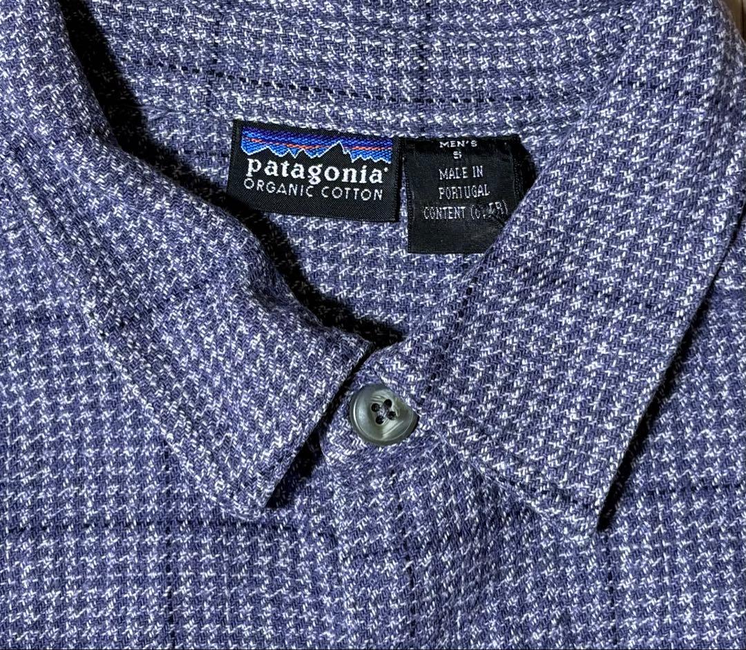 90s patagonia パタゴニア ヘビーフランネルシャツ ポルトガル製 S