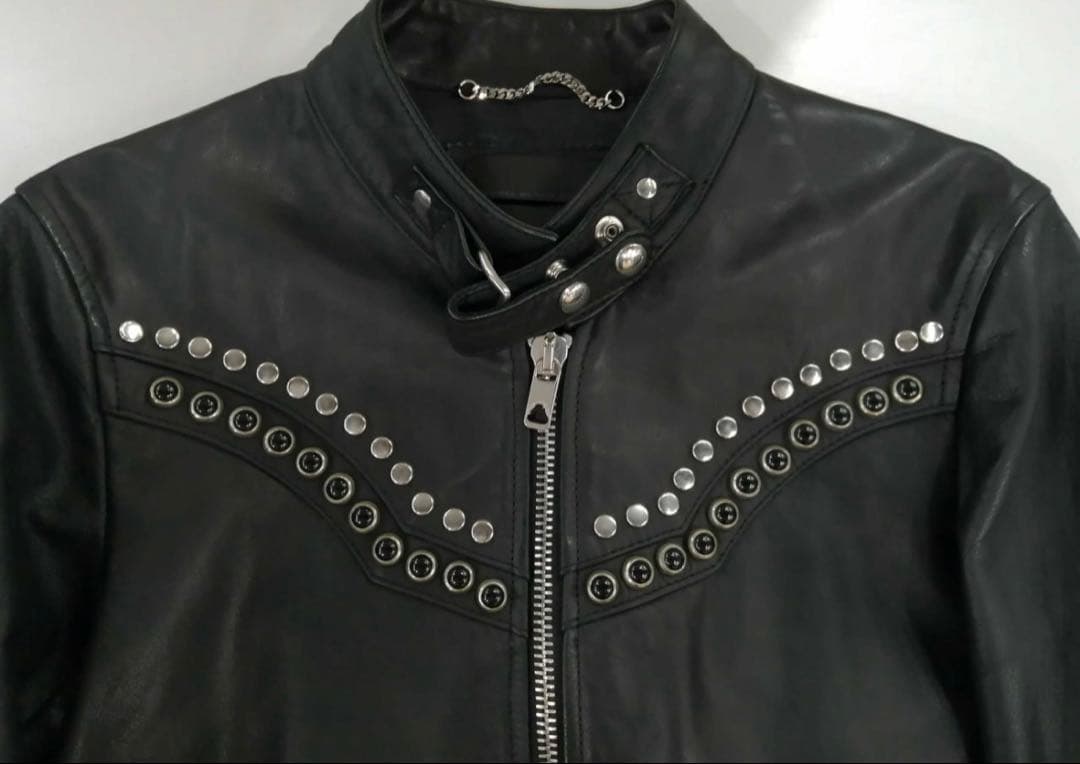 DIESEL BLACK GOLD レザージャケット スタッズ 値下げ可能