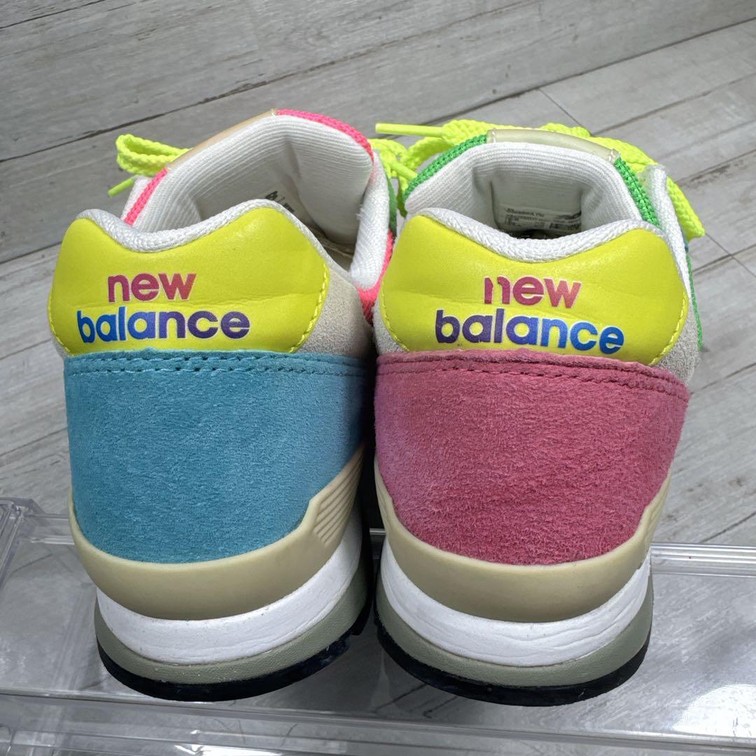 美品 ATMOS別注996足限定CM996ATN 23.5cmマルチ 左右非対称