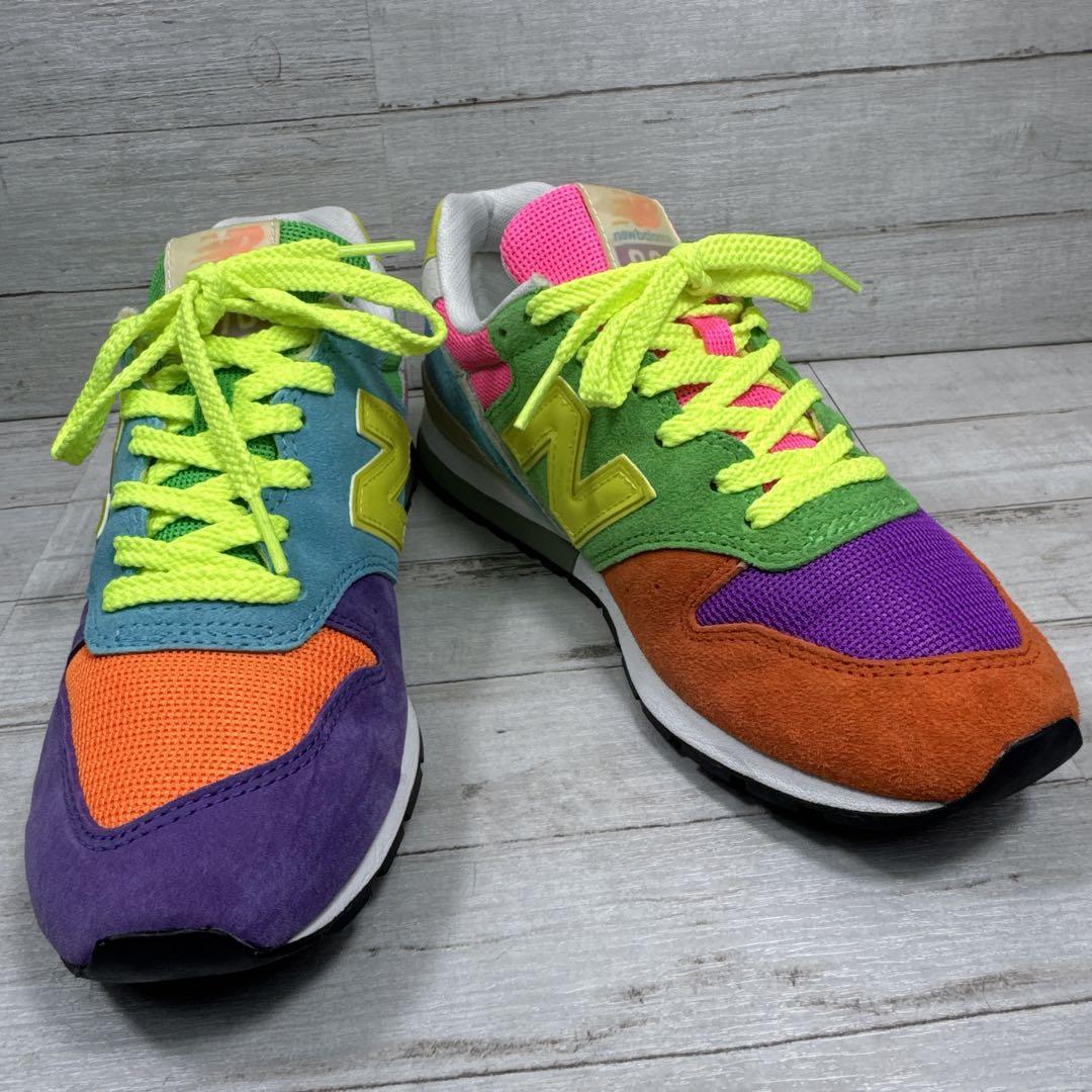 美品 ATMOS別注996足限定CM996ATN 23.5cmマルチ 左右非対称