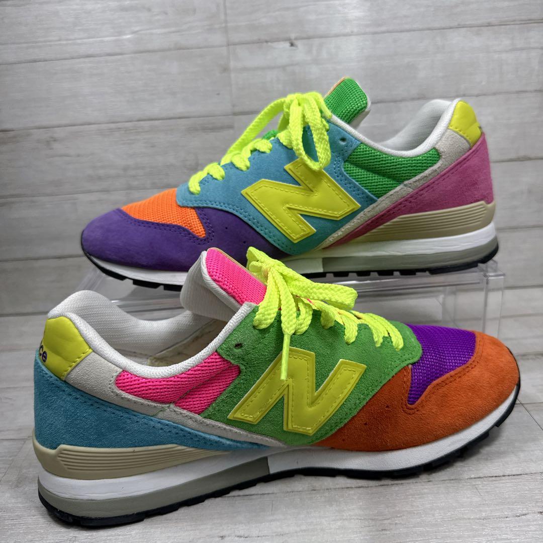 美品 ATMOS別注996足限定CM996ATN 23.5cmマルチ 左右非対称