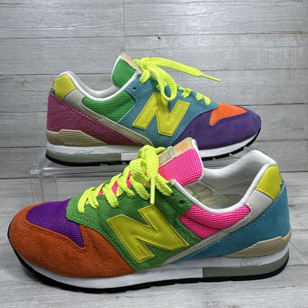 美品 ATMOS別注996足限定CM996ATN 23.5cmマルチ 左右非対称