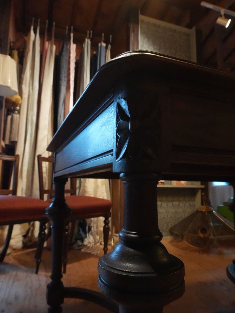 木製ダイニングテーブル パターン仕上げ ※送料別