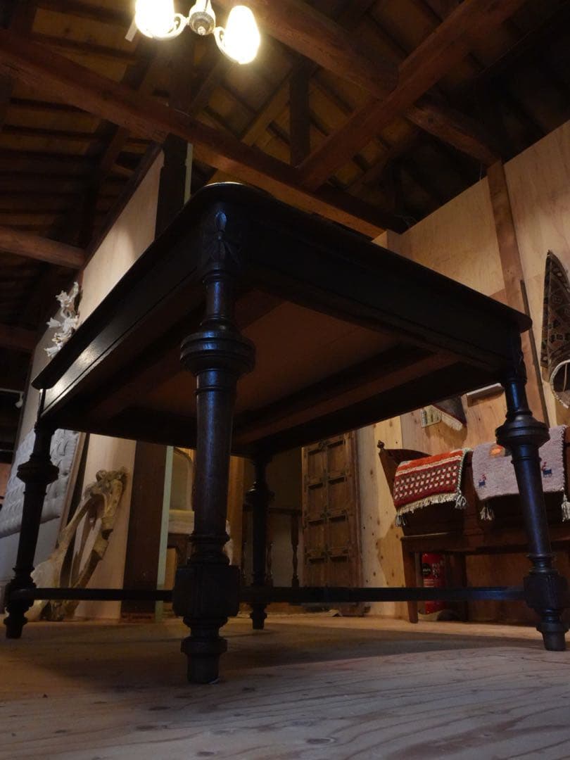 木製ダイニングテーブル パターン仕上げ ※送料別