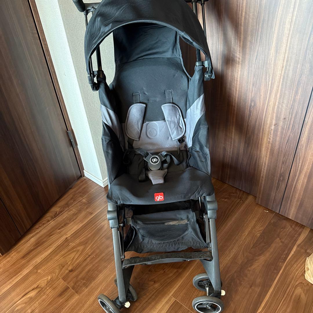 gb POCKIT+ オールテレインベビーカー トラベルバック　レインカバー付