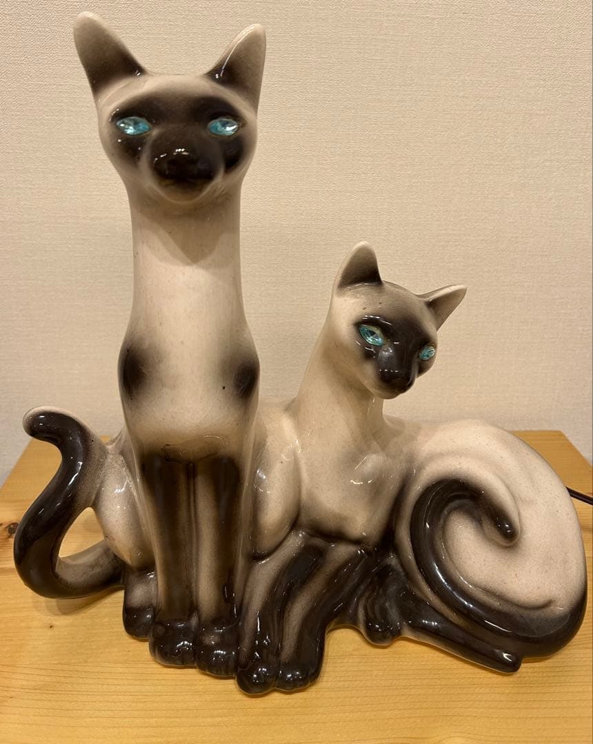 MCM ミッドセンチュリー TVランプ 50‘s スペースエイジ 猫 ロカビリー