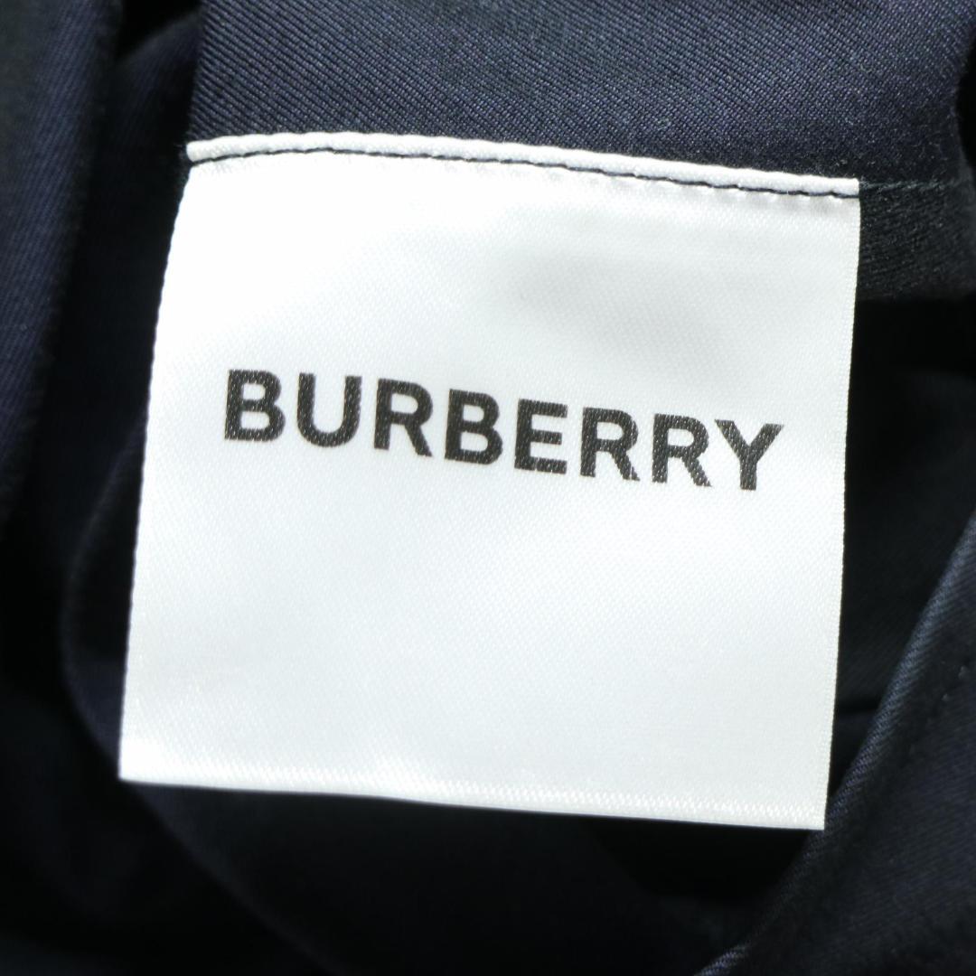 【現行モデル✨】バーバリー ステンカラーコート 裏地総ノバチェック ネイビー M