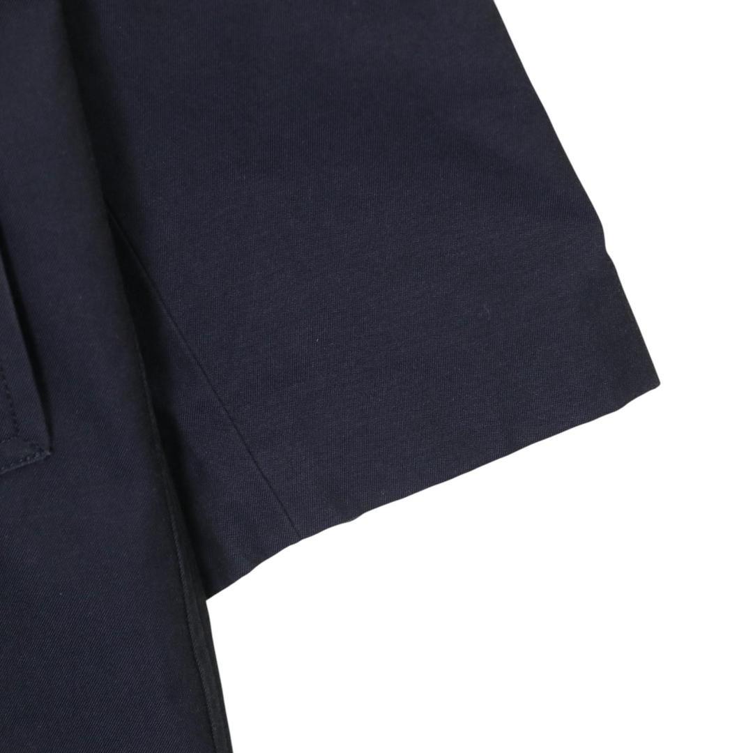 【現行モデル✨】バーバリー ステンカラーコート 裏地総ノバチェック ネイビー M