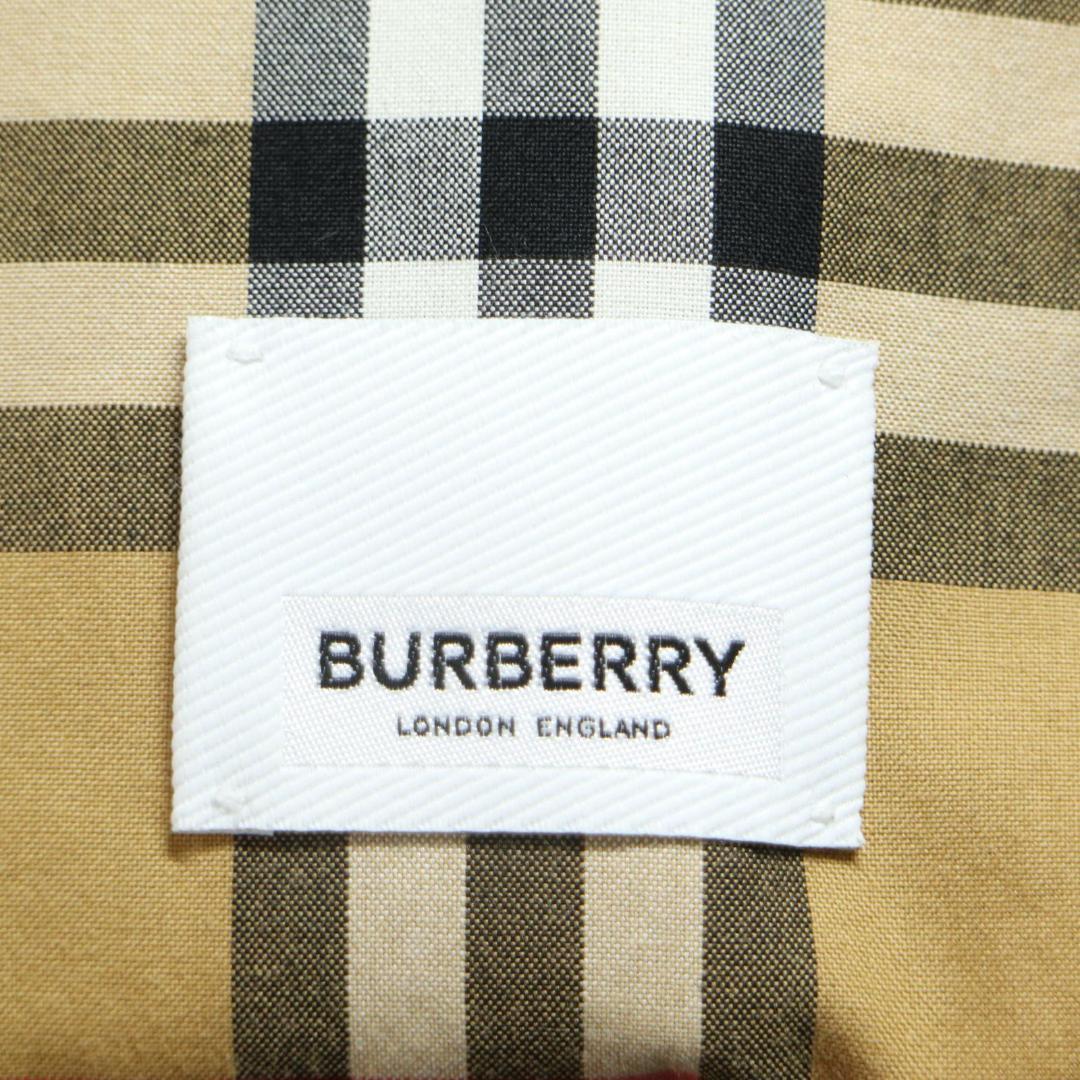 【現行モデル✨】バーバリー ステンカラーコート 裏地総ノバチェック ネイビー M