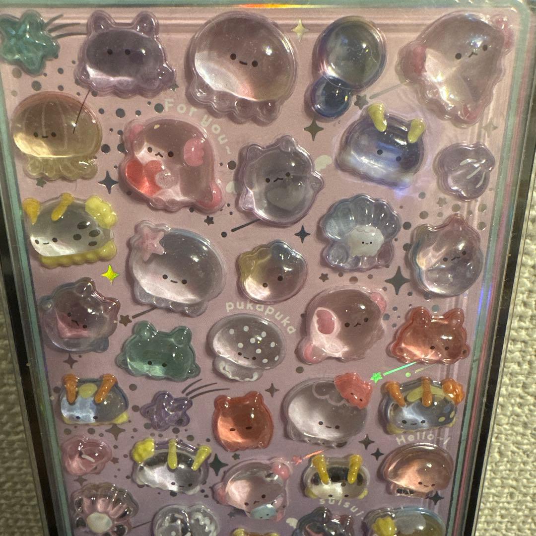 水族館限定　ボンボンドロップシール　正規品