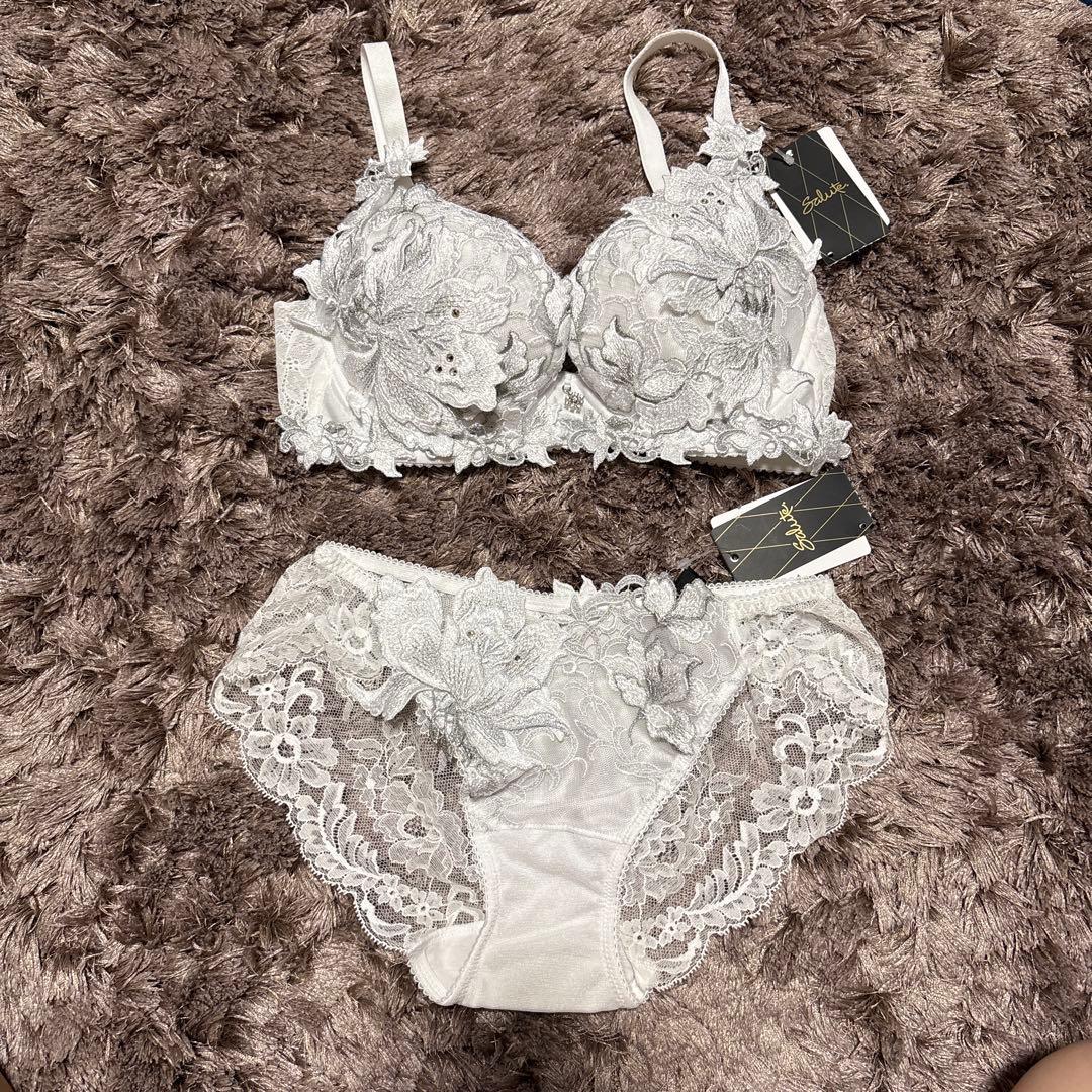 Salute 04G Rich Veil Bra 3/4カップブラ ショーツ