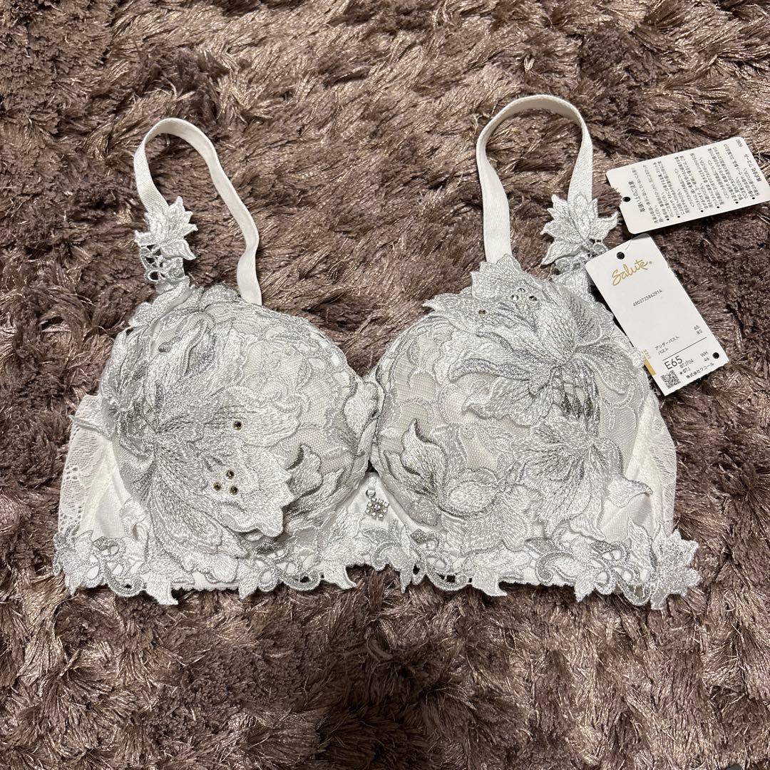 Salute 04G Rich Veil Bra 3/4カップブラ ショーツ