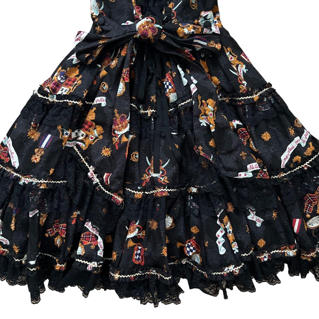 morphose　オールドエンブレムティアードジャンパースカート