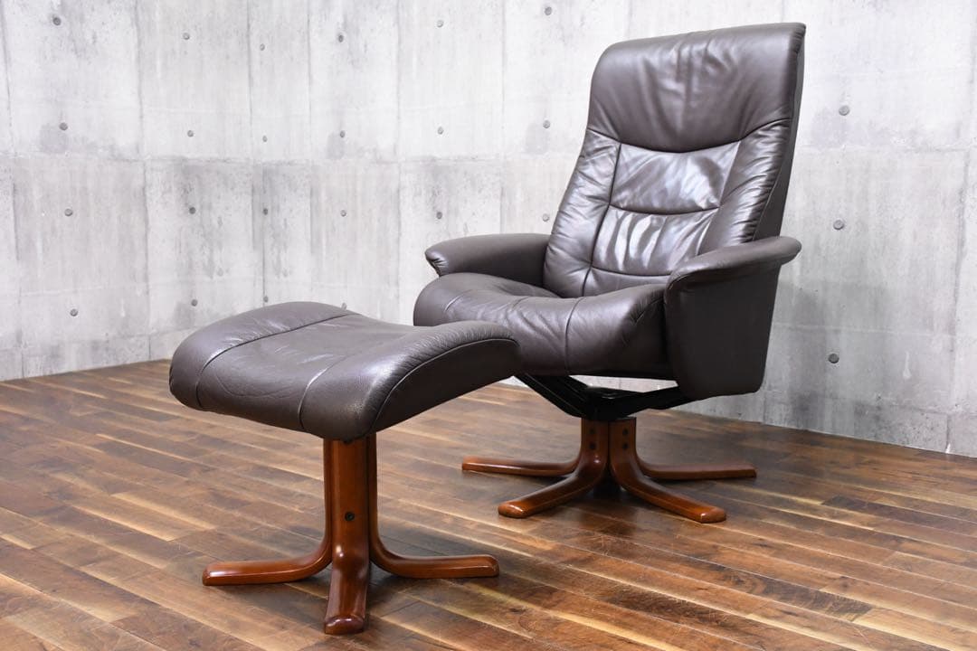 EFK51 フランスベッド MC 180 パーソナルチェア オットマン セット