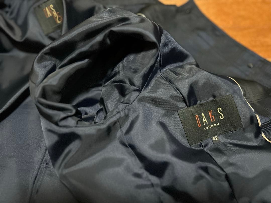 モコ様リクエスト DAKS チェック柄 コート