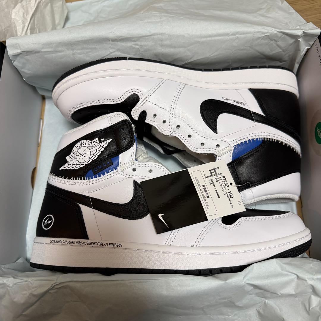 27cm fragment × UNION Air Jordan 1