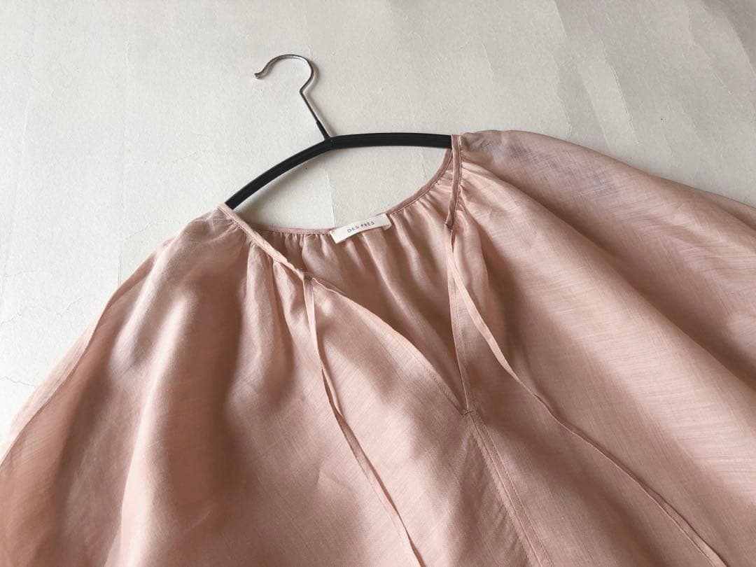 トゥモローランド DES PRES ラミー100%スキッパープルオーバー