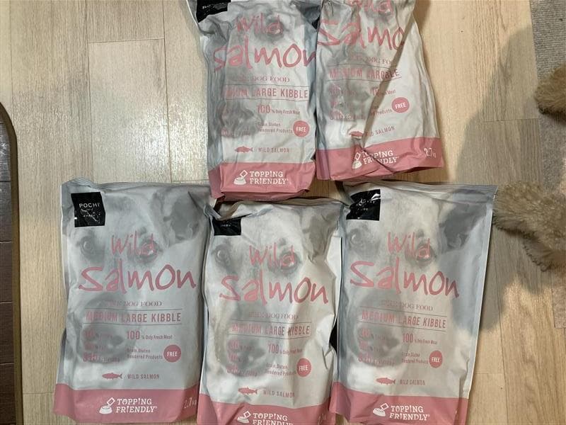 ザ・ドックフード　ミディアムラージ粒　ワイルドサーモン　POCHI ポチの幸せ