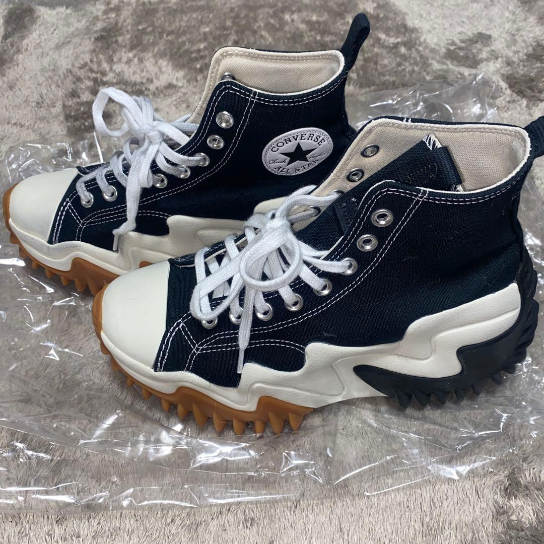 CONVERSE コンバース ランスターモーション ハイカット ブラック 韓国