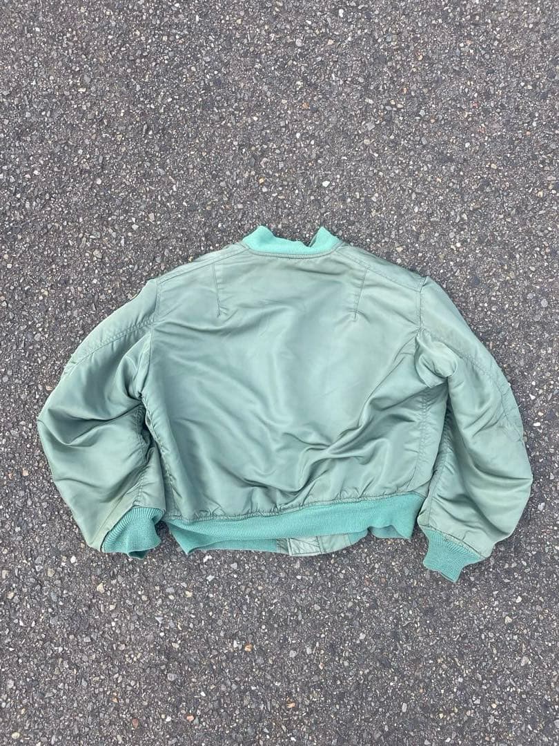 か*ろ様 old vintage MA-1 usa製　80s 90s ideal