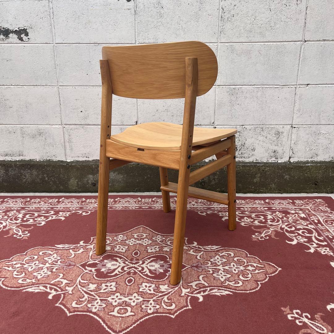 美品◼︎ACTUS アクタス サークル 木製チェア 高さ調整可能