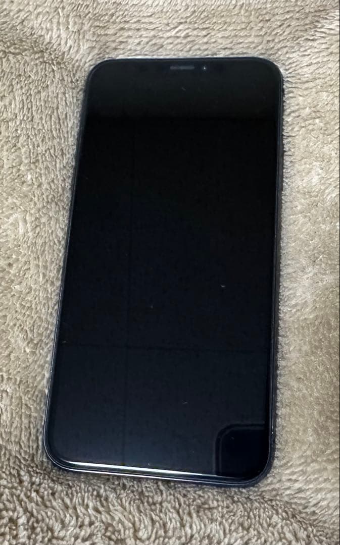 な*げ様 【バッテリー新品】Apple iPhone X スペースグレー 本体