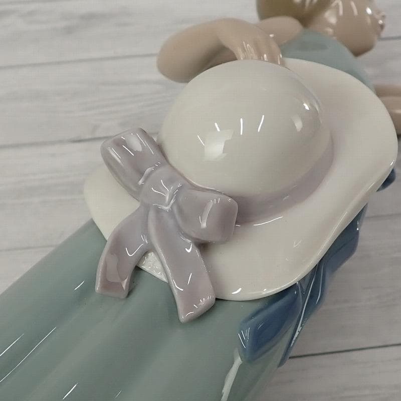 RU-5790 リヤドロ　人形　帽子　少女 20250213