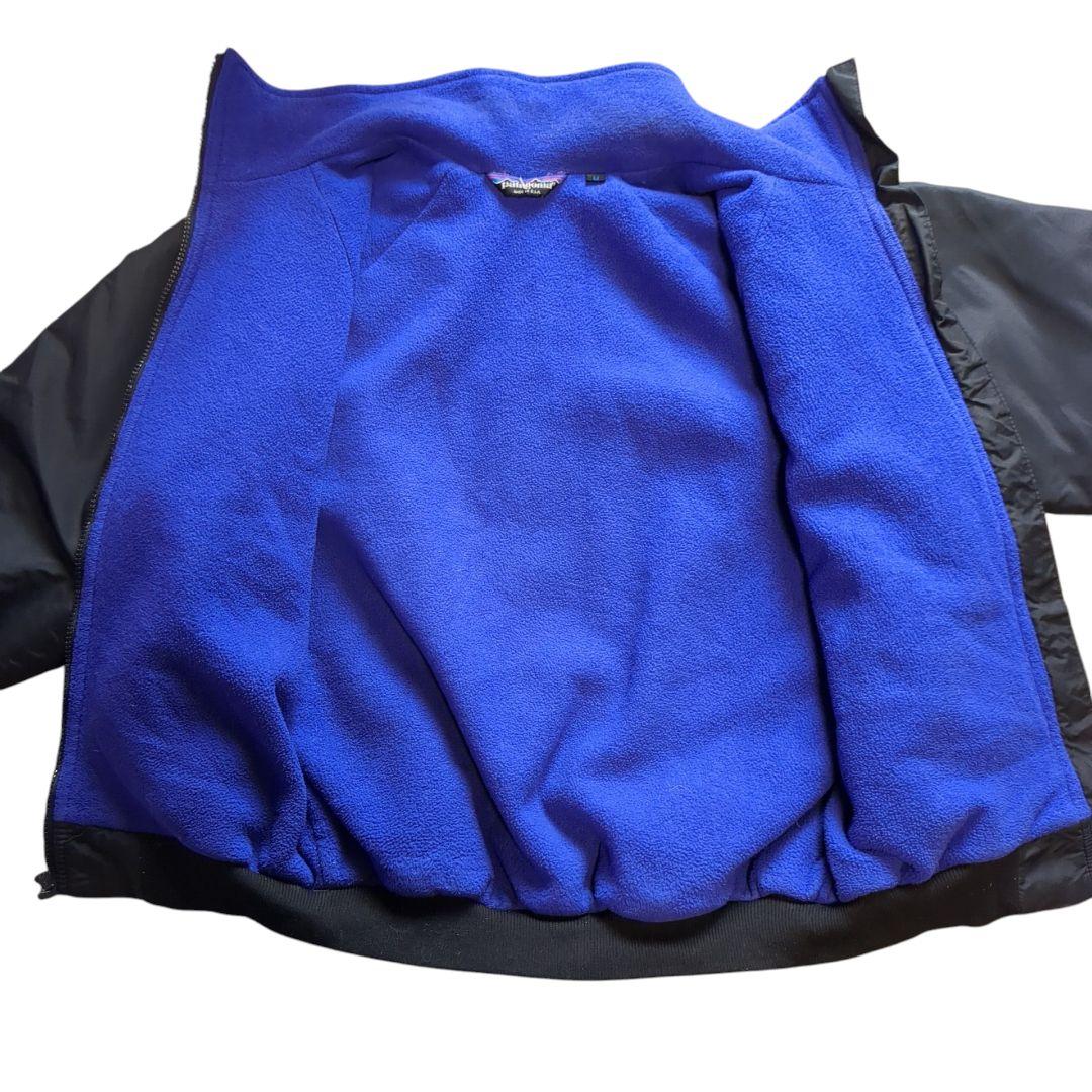 80s USA製 Patagonia シェルドシンチラ ブラック Mサイズ