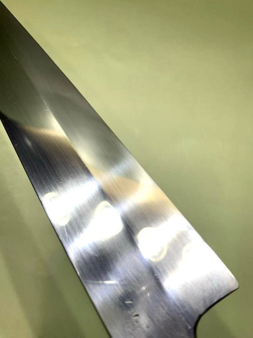 尚台正吉　鎌形薄刃包丁　刃渡り21.5cm
