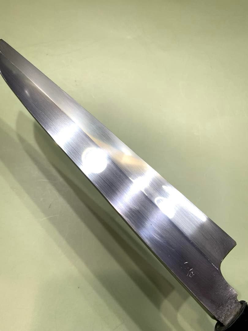 尚台正吉　鎌形薄刃包丁　刃渡り21.5cm