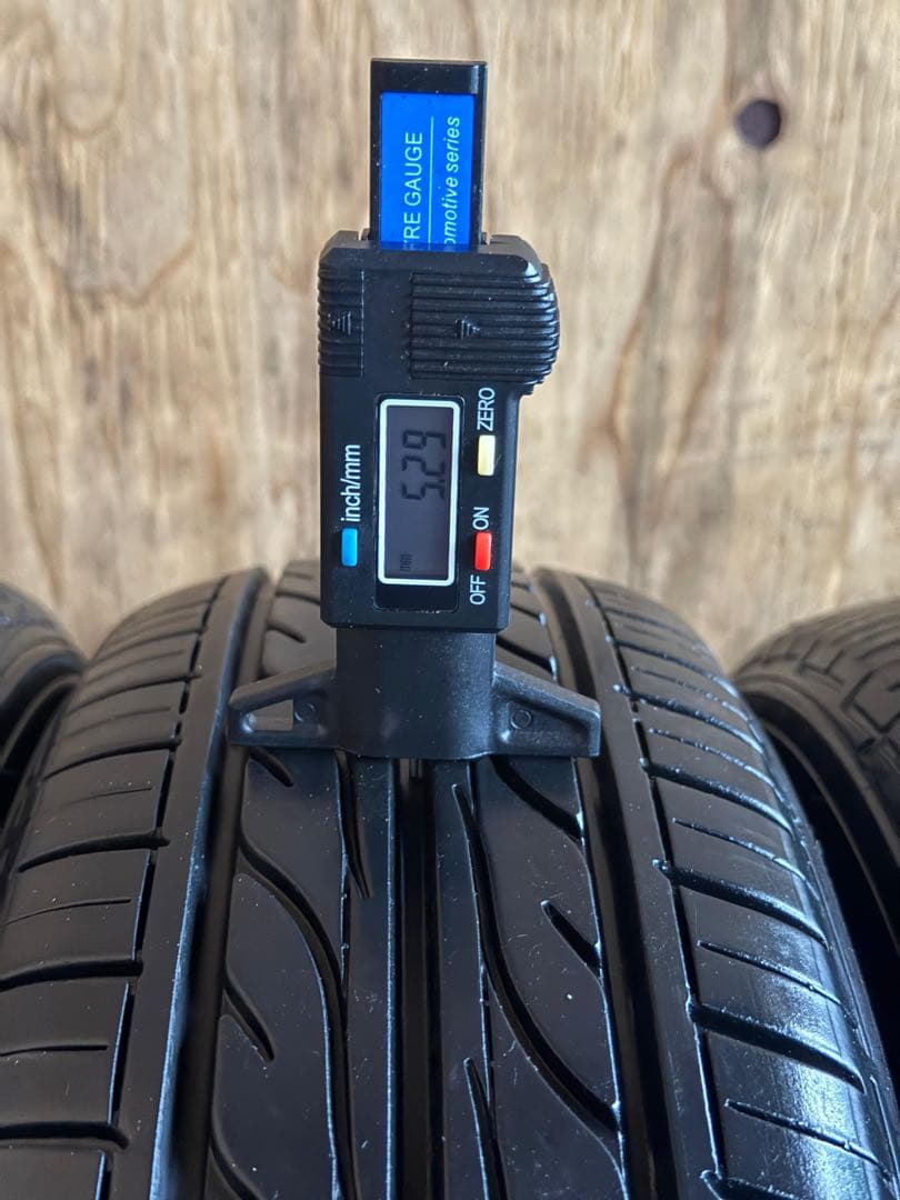 タイヤ・ホイール (594)155/65R14 DUNLOP EC202 SUMMER TIRES