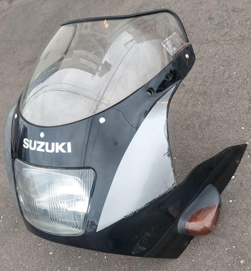 スズキ RGV250Γ カウルセット 黒 VJ21A 傷等有り 割れ無し