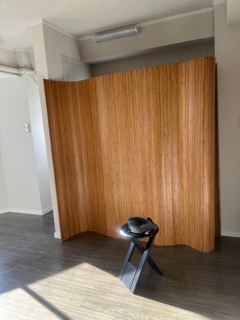 Artek風 ウッドパーテーション　W240×H180