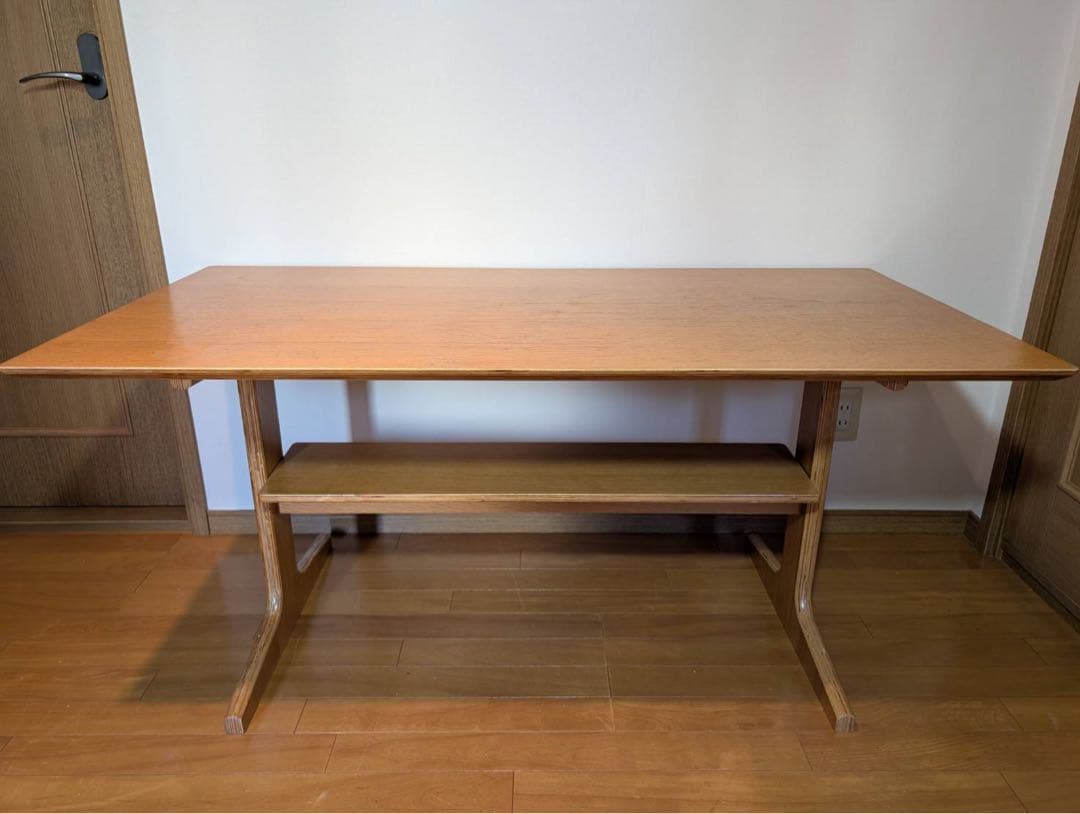 ◆5669様◆MUJI 無印 ダイニングリビングテーブル 2 デスク机木製家具