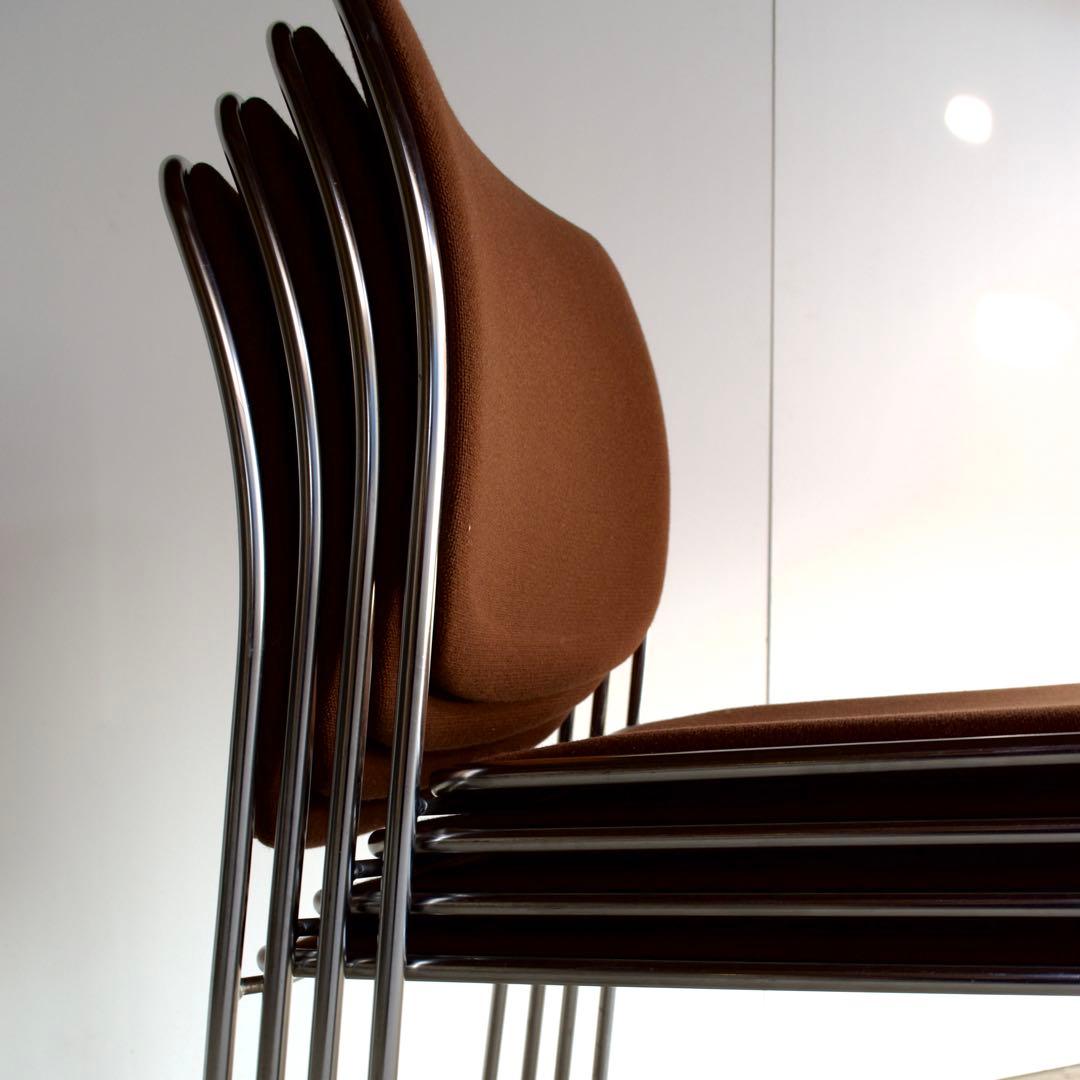 イトーキ　スタッキングチェア　ビンテージ　ミッドセンチュリー　レトロ