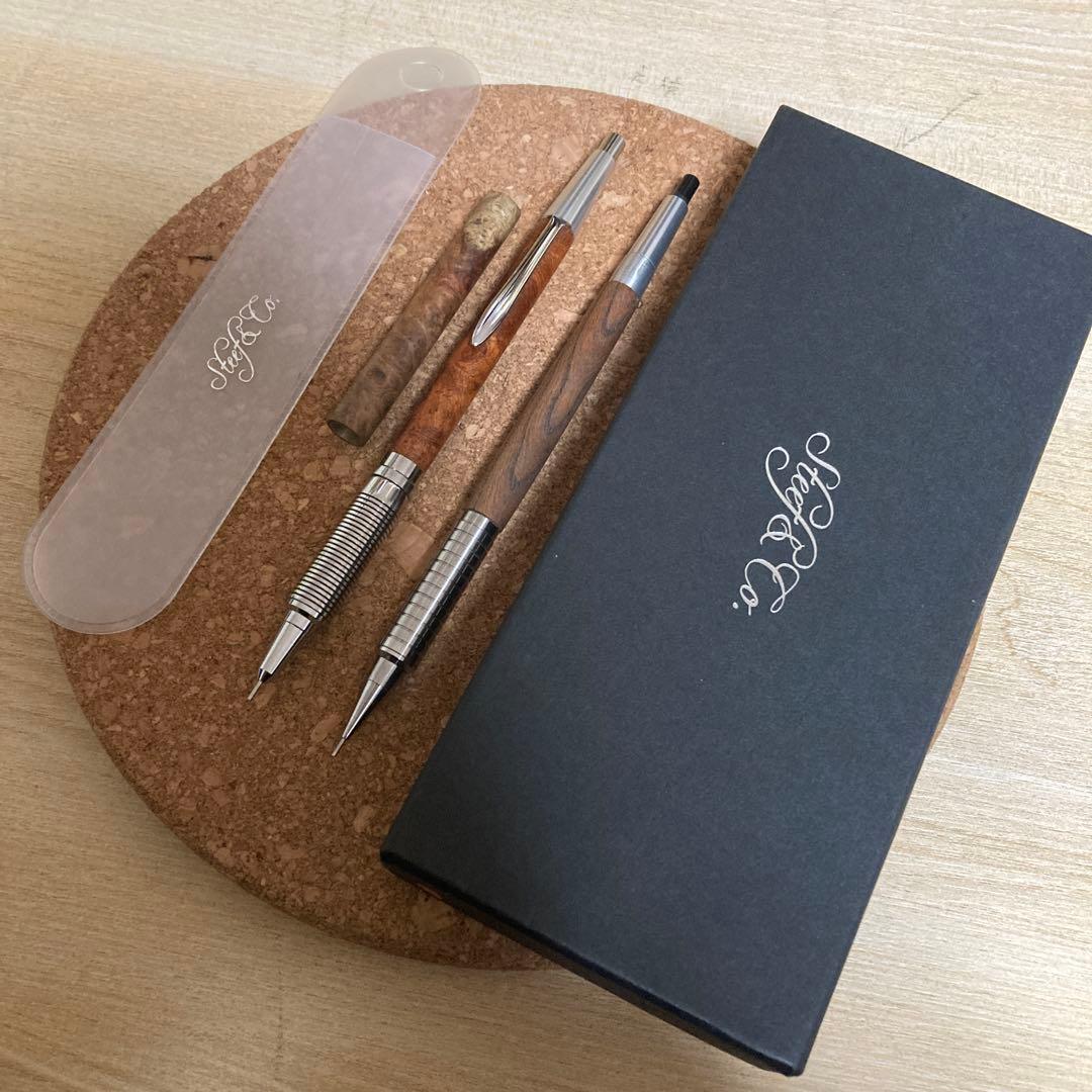 スティーフ　木軸　pg5 カスタム　格安　Steef＆Co 花梨　PG5カスタム