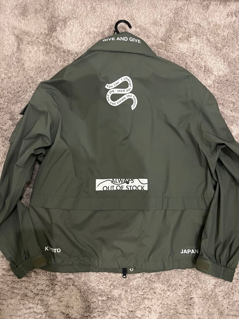 ALWAYS OUT OF STOCK THREE LAYERトラックジャケット