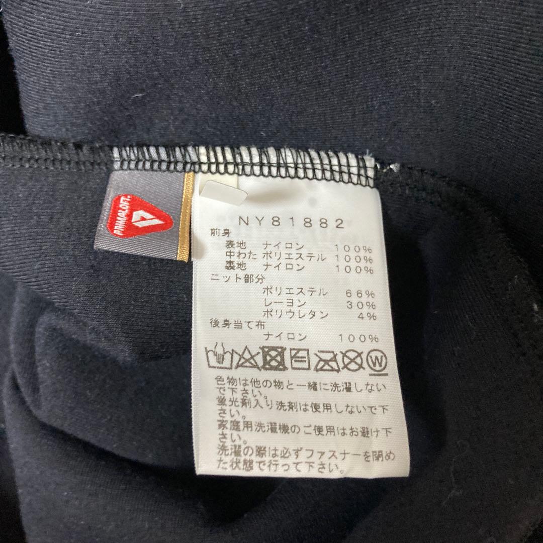 着用1回美品　ノースフェイス ハイブリッドテックエアーインサレーテッドジャケット