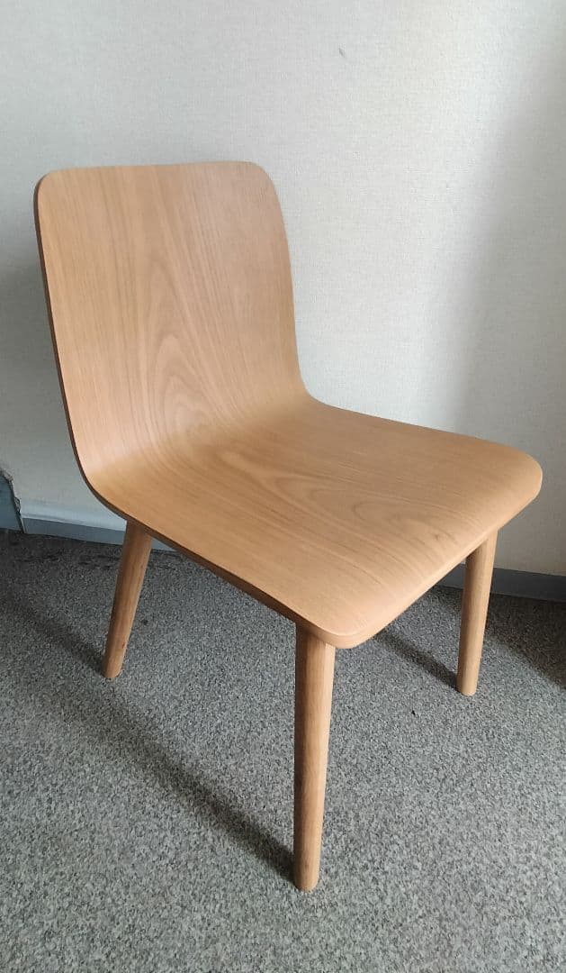 ナチュラルウッド シンプルデザイン 椅子 展示品(JTH06②)
