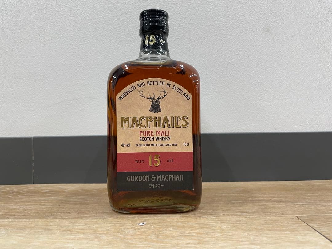 【未開栓】マクファイル 15年 ウイスキー 750ml 40％
