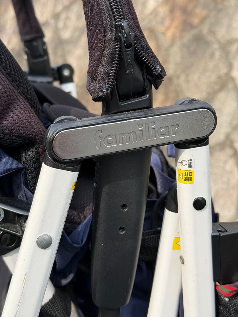 【美品】ファミリア アップリカ スムーヴ ベビーカー　チェック　ファミちゃん