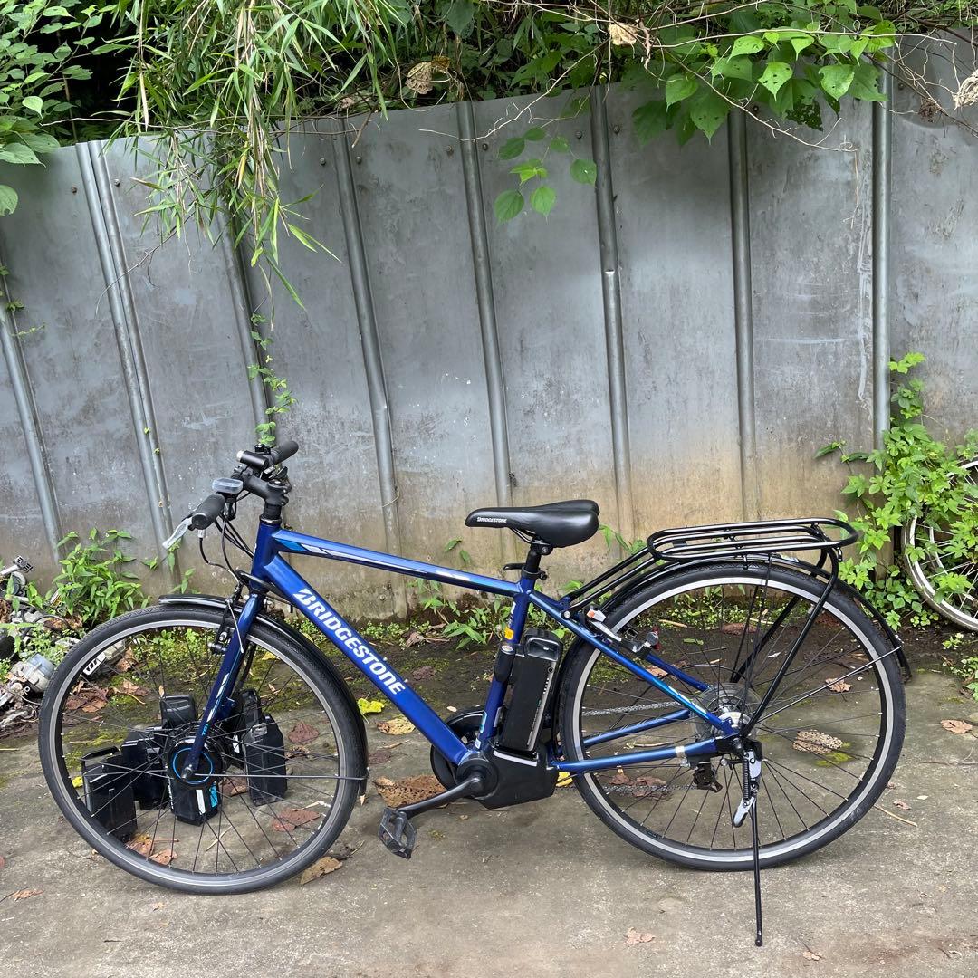 ブリヂストン 電動アシスト自転車 青　b200