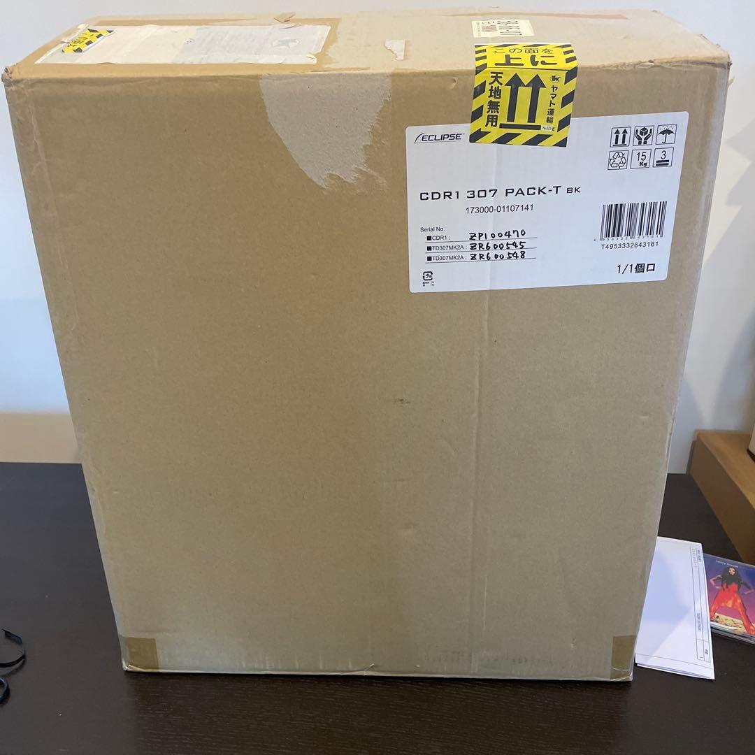 イクリプスECLIPSE CDR1 307 PACK-T BK スピーカーセット