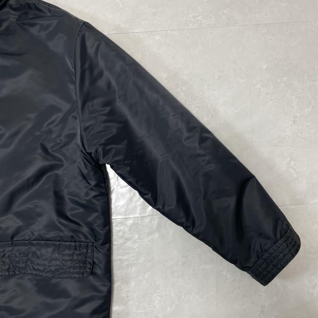 イブサンローラン ブラック イタリア製 サイズ48 XL ショートコート